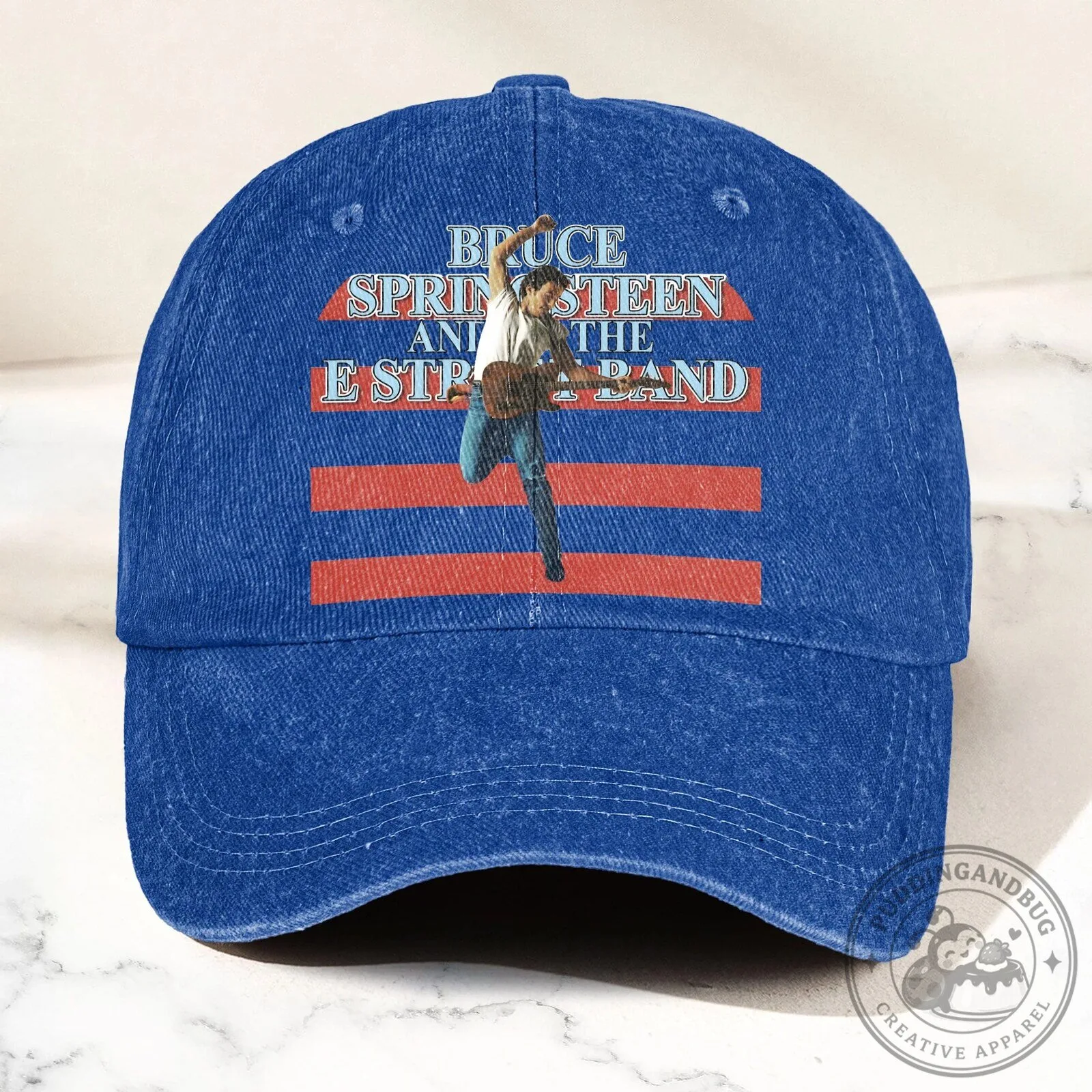 Bruce Springsteen And The E Street Band Denim Cap Hat
