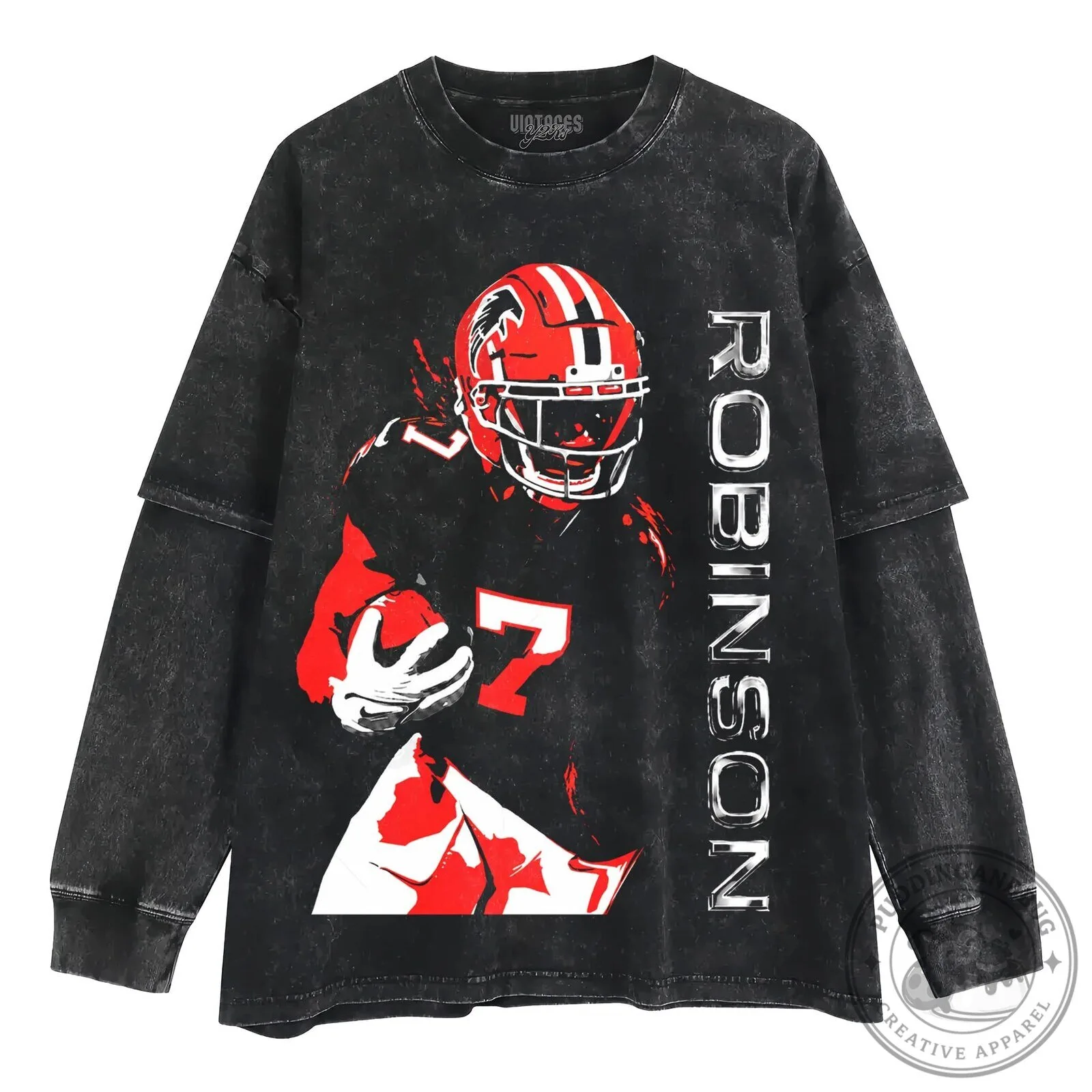 Bijan Robinson Texas Longhorns Football Player Graphic T-Shirt 14 Bijan Robinson Texas Longhorns Football Player Graphic T-Shirt