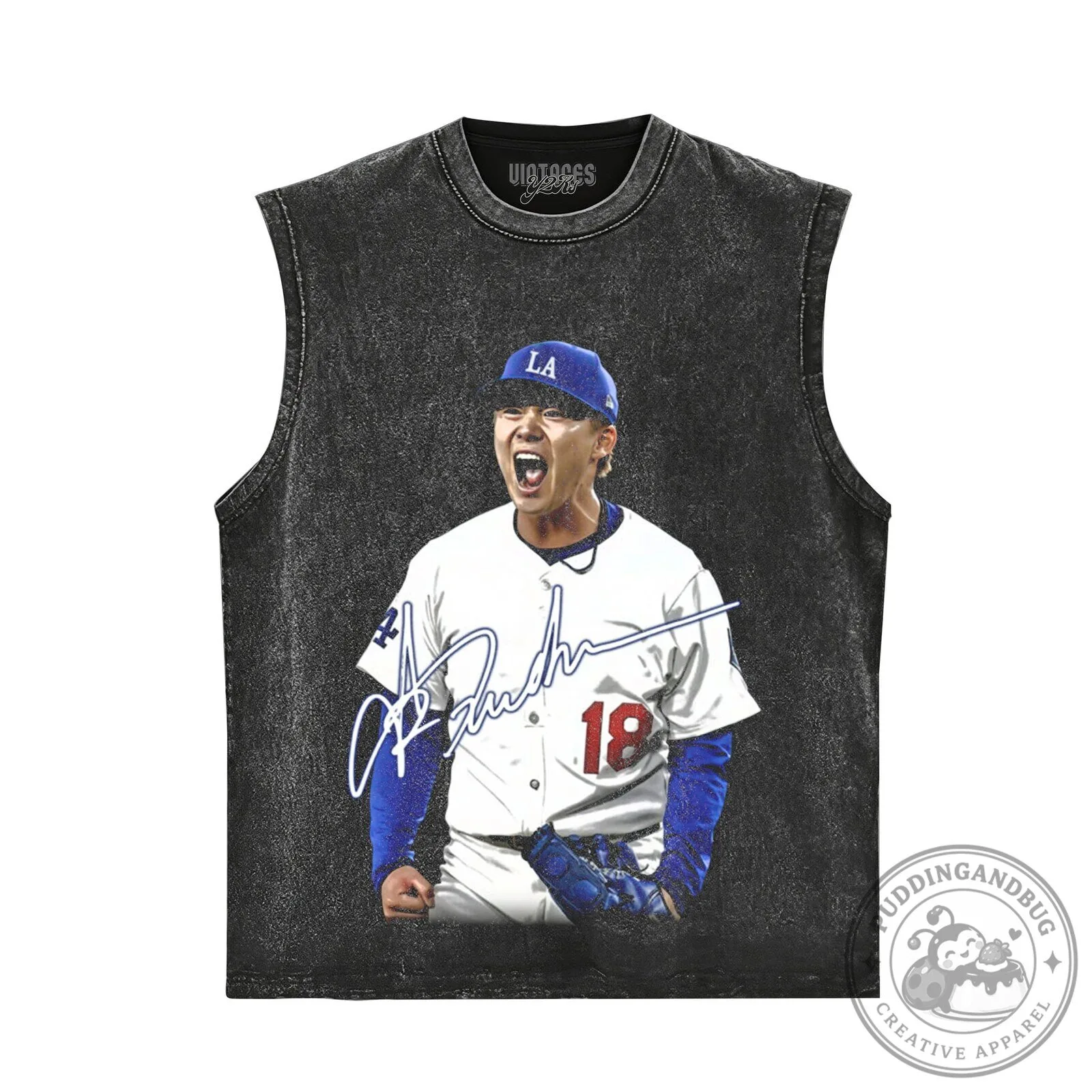 Yoshinobu Yamamoto Los Angeles Dodgers Baseball Player Signature T-Shirt 13 Yoshinobu Yamamoto Los Angeles Dodgers Baseball Player Signature T-Shirt