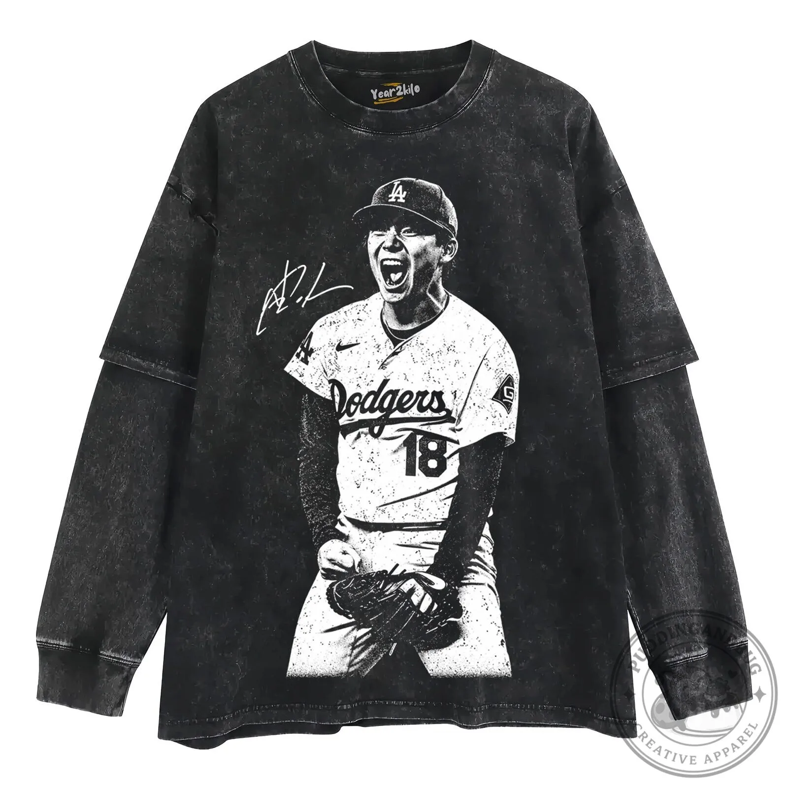 Yoshinobu Yamamoto Los Angeles Dodgers Baseball Player Vintage T-Shirt 16 Yoshinobu Yamamoto Los Angeles Dodgers Baseball Player Vintage T-Shirt