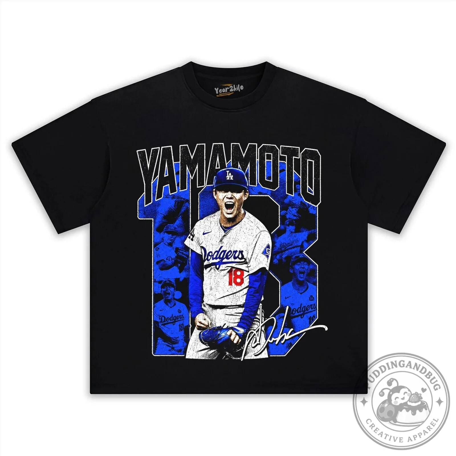 Yoshinobu Yamamoto Los Angeles Dodgers Baseball Vintage Style T-Shirt 13 Yoshinobu Yamamoto Los Angeles Dodgers Baseball Vintage Style T-Shirt