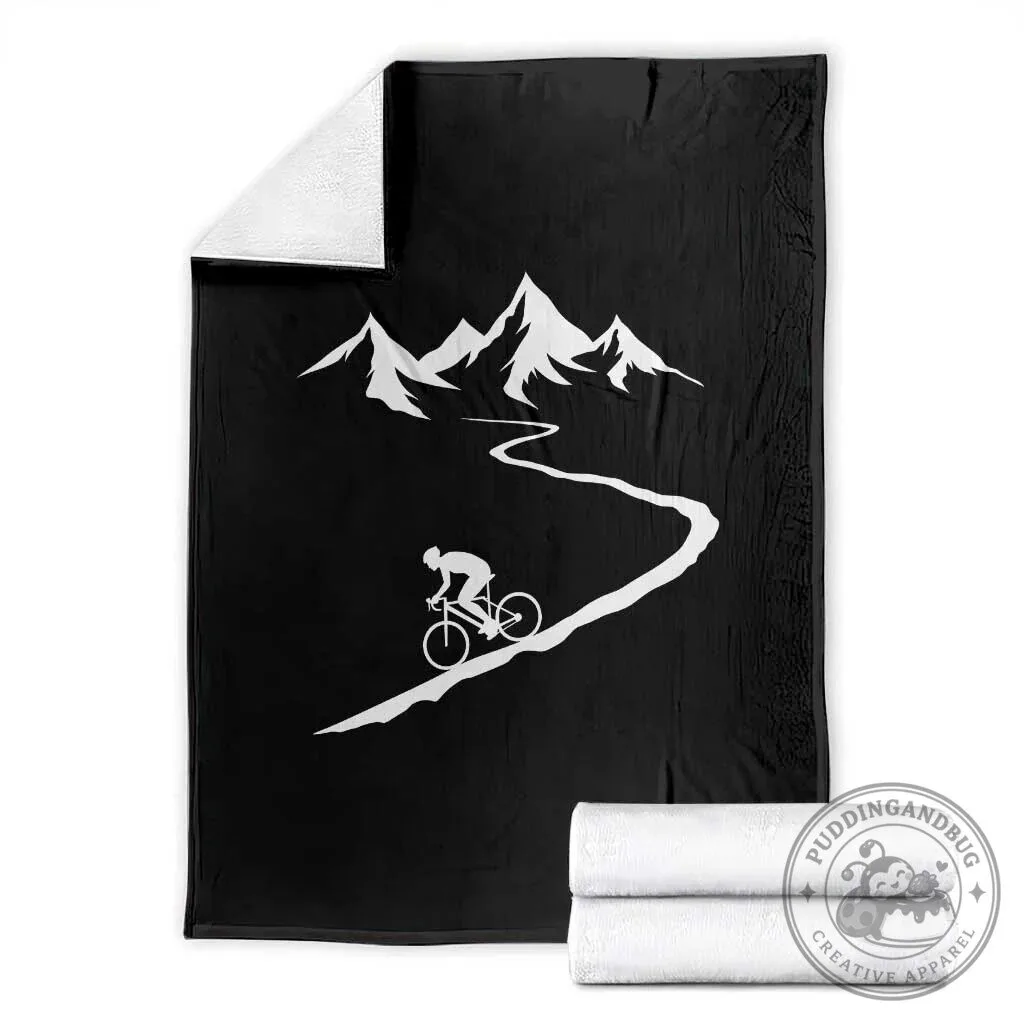 Mountain Biking Lover Throw Blanket Road Bike Outdoor Adventure Gift 3 Mountain Biking Lover Throw Blanket Road Bike Outdoor Adventure Gift
