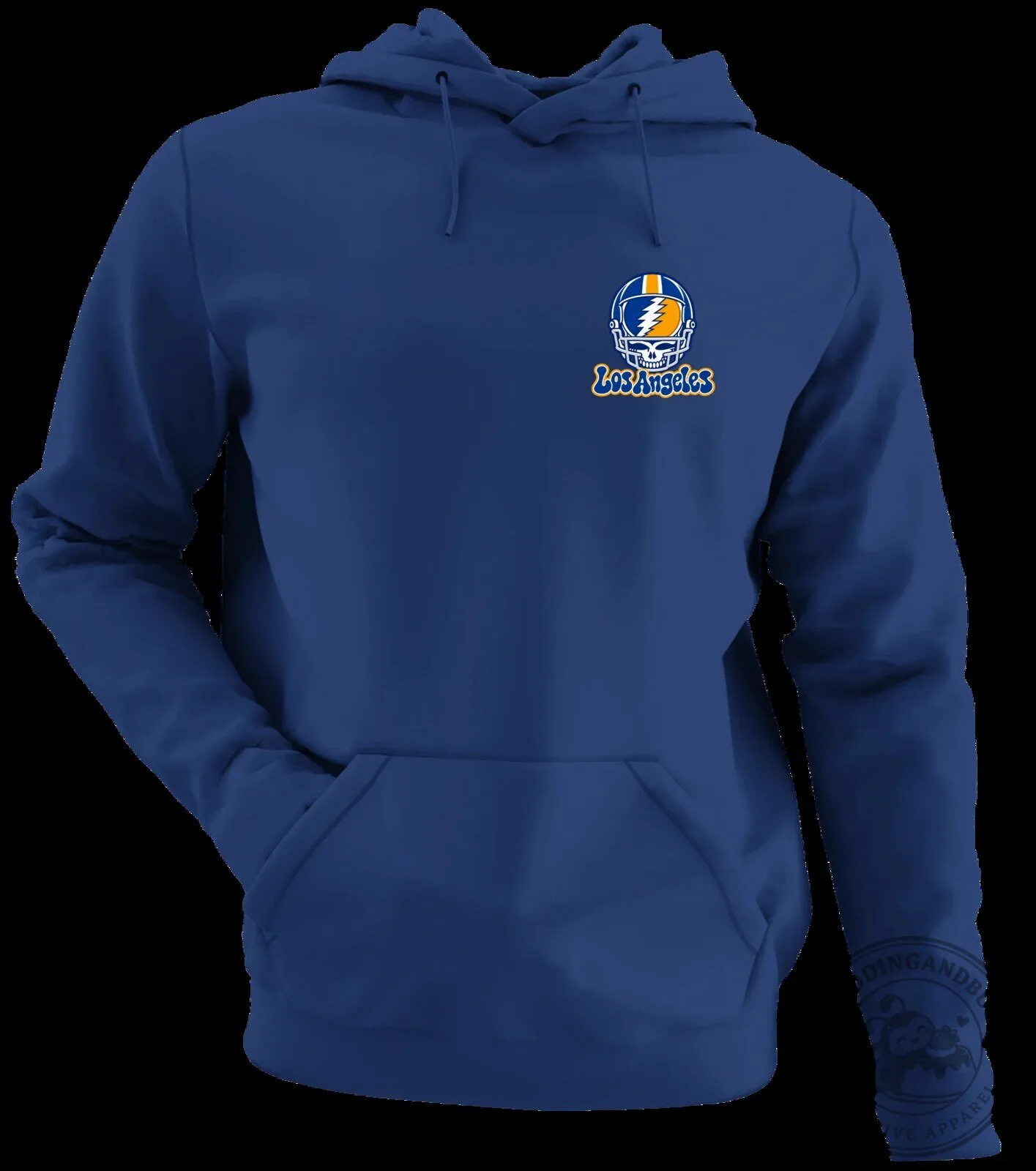 Los Angeles Football Helmet Grateful Dead Stealie Skull Light Blue Hoodie 15 Los Angeles Football Helmet Grateful Dead Stealie Skull Light Blue Hoodie
