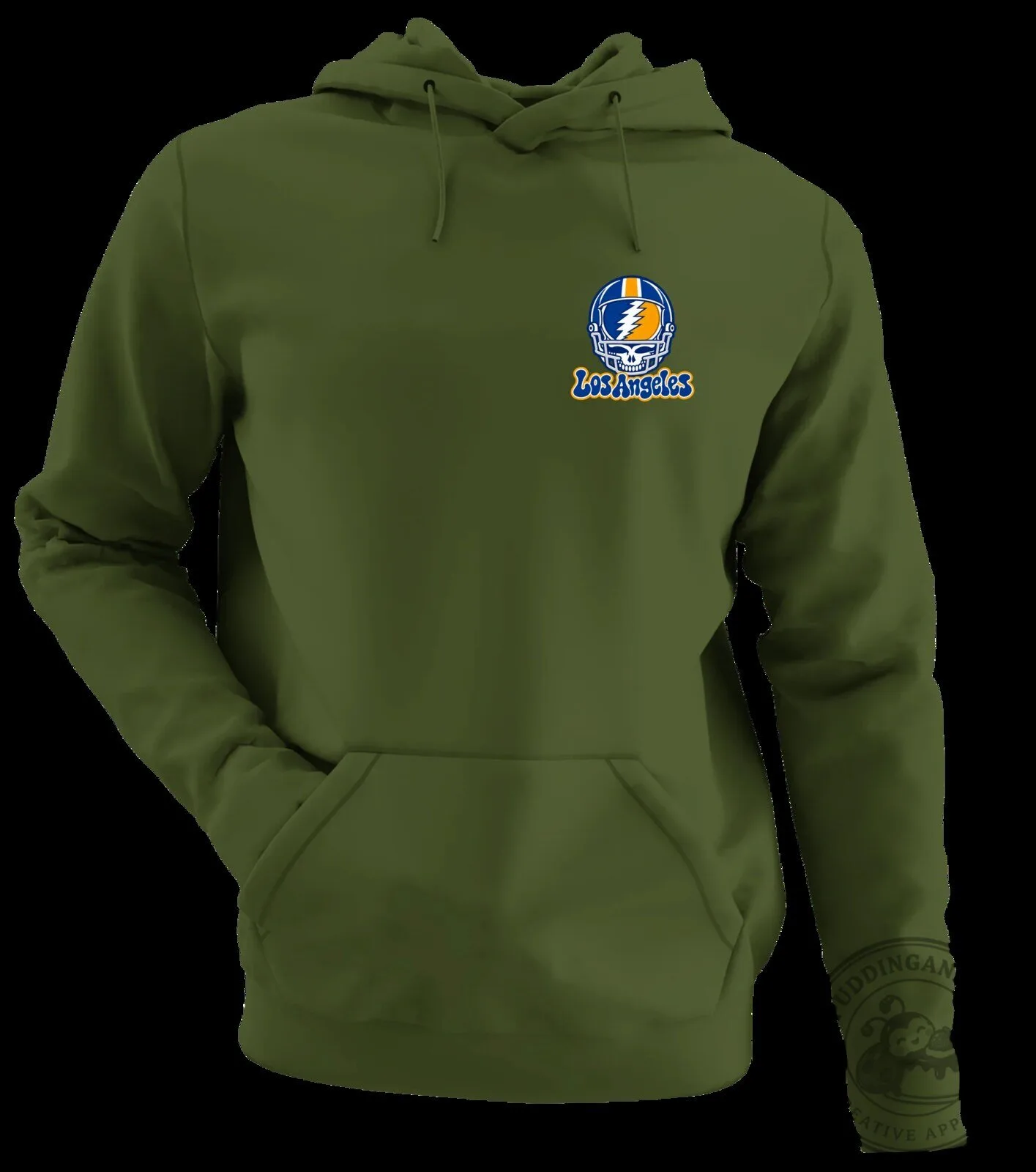Los Angeles Football Helmet Grateful Dead Stealie Skull Light Blue Hoodie 20 Los Angeles Football Helmet Grateful Dead Stealie Skull Light Blue Hoodie