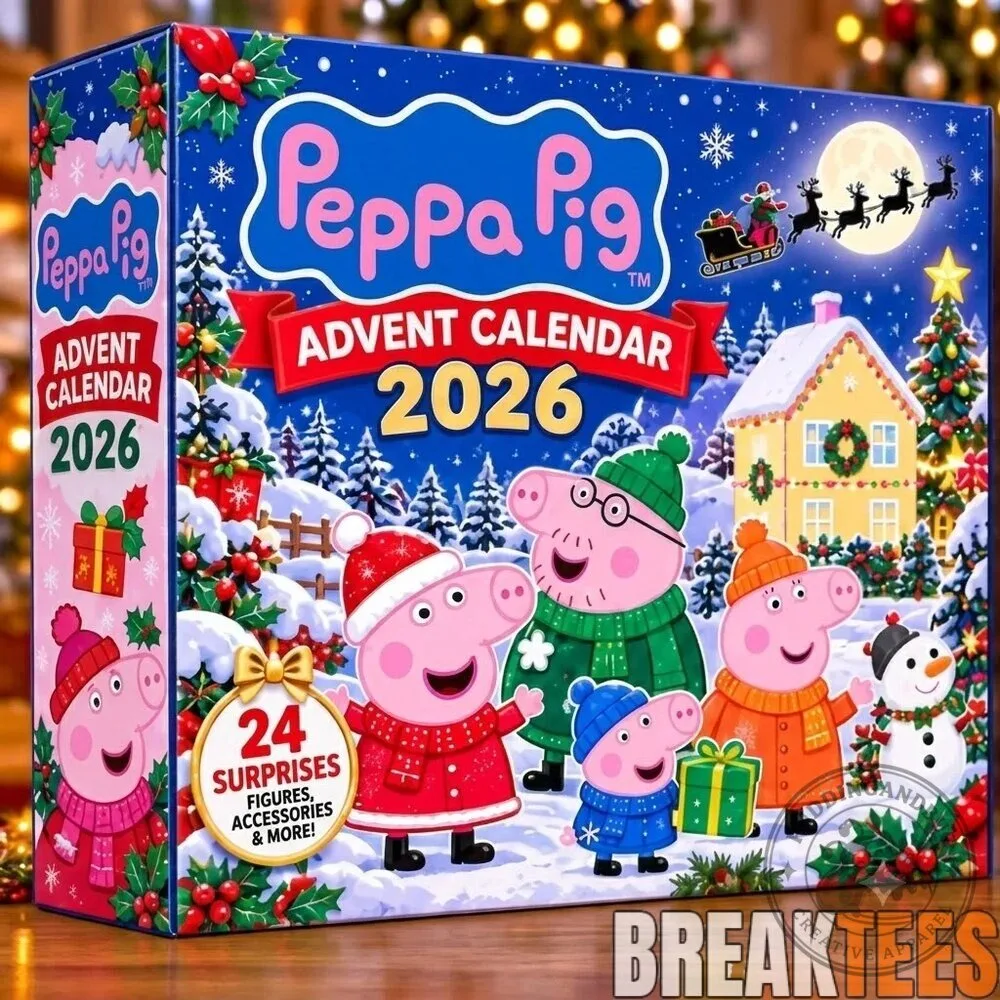 Peppa Pig Family Christmas 2026 Advent Calendar 2D 5 Peppa Pig Family Christmas 2026 Advent Calendar 2D