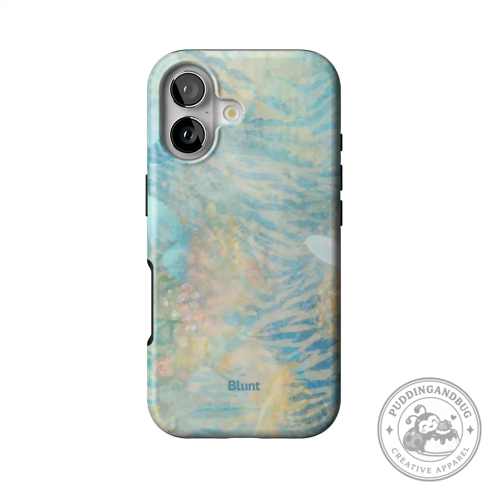 Poolside Mist Abstract Watercolor Phone Case for iPhone and Samsung